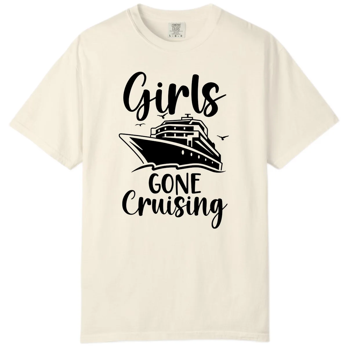 Girls Gone Cruising Comfort Color in Ivory