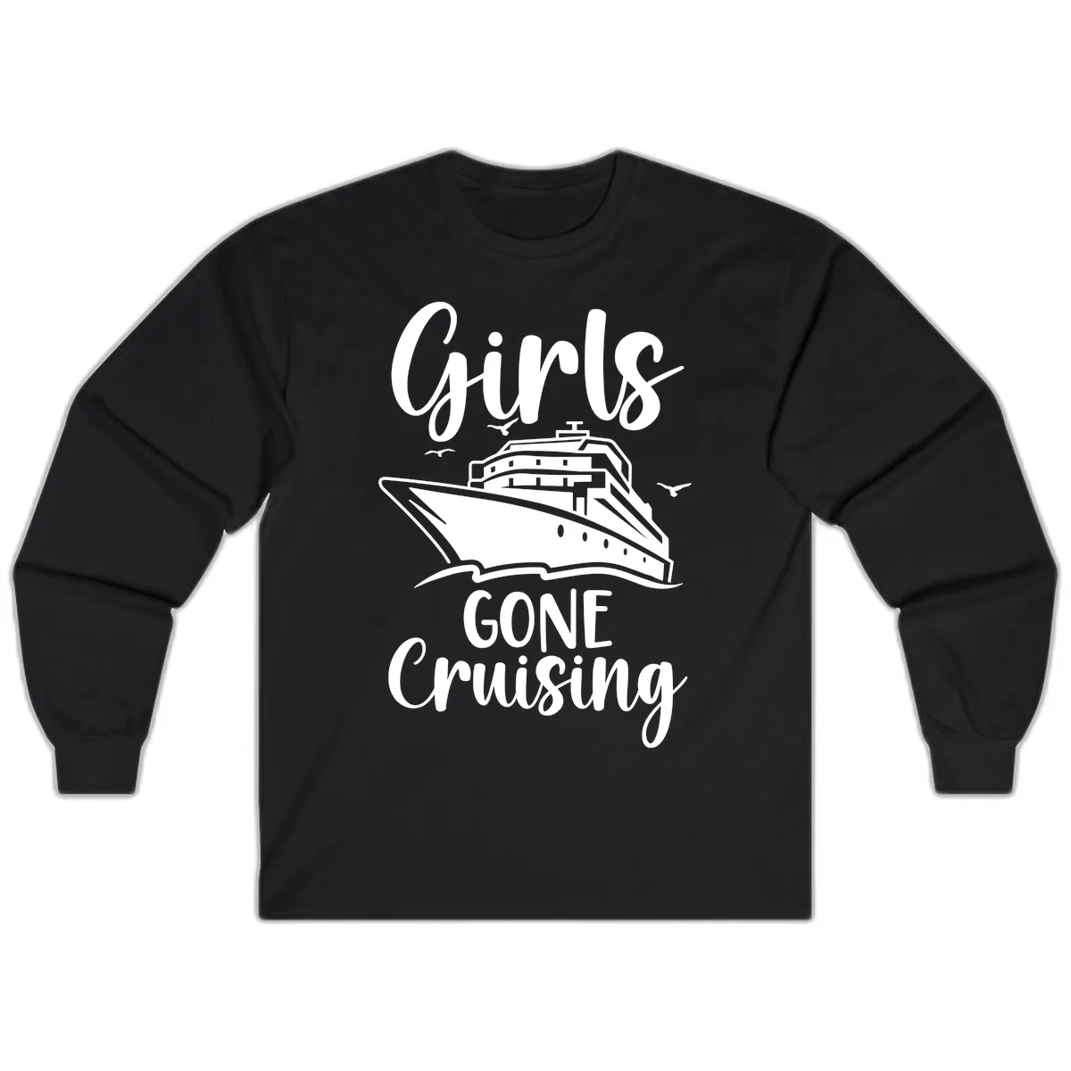 Girls Gone Cruising Long Sleeve in Black