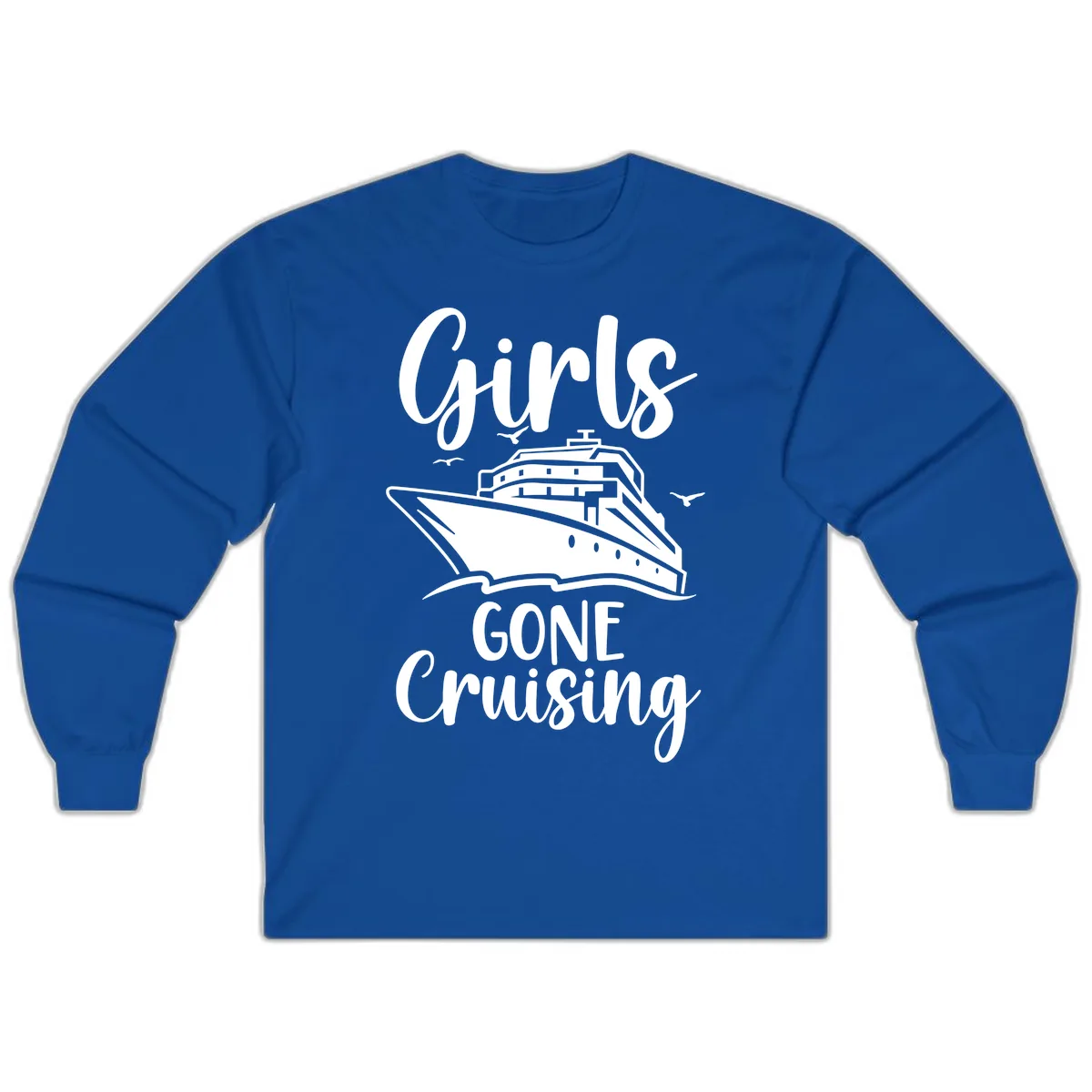 Girls Gone Cruising Long Sleeve in Royal