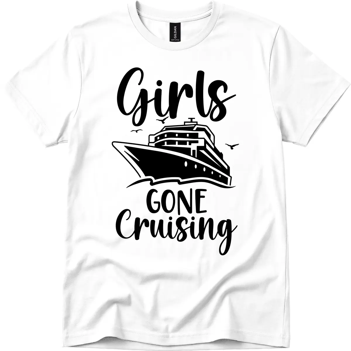 Girls Gone Cruising T-Shirt in White