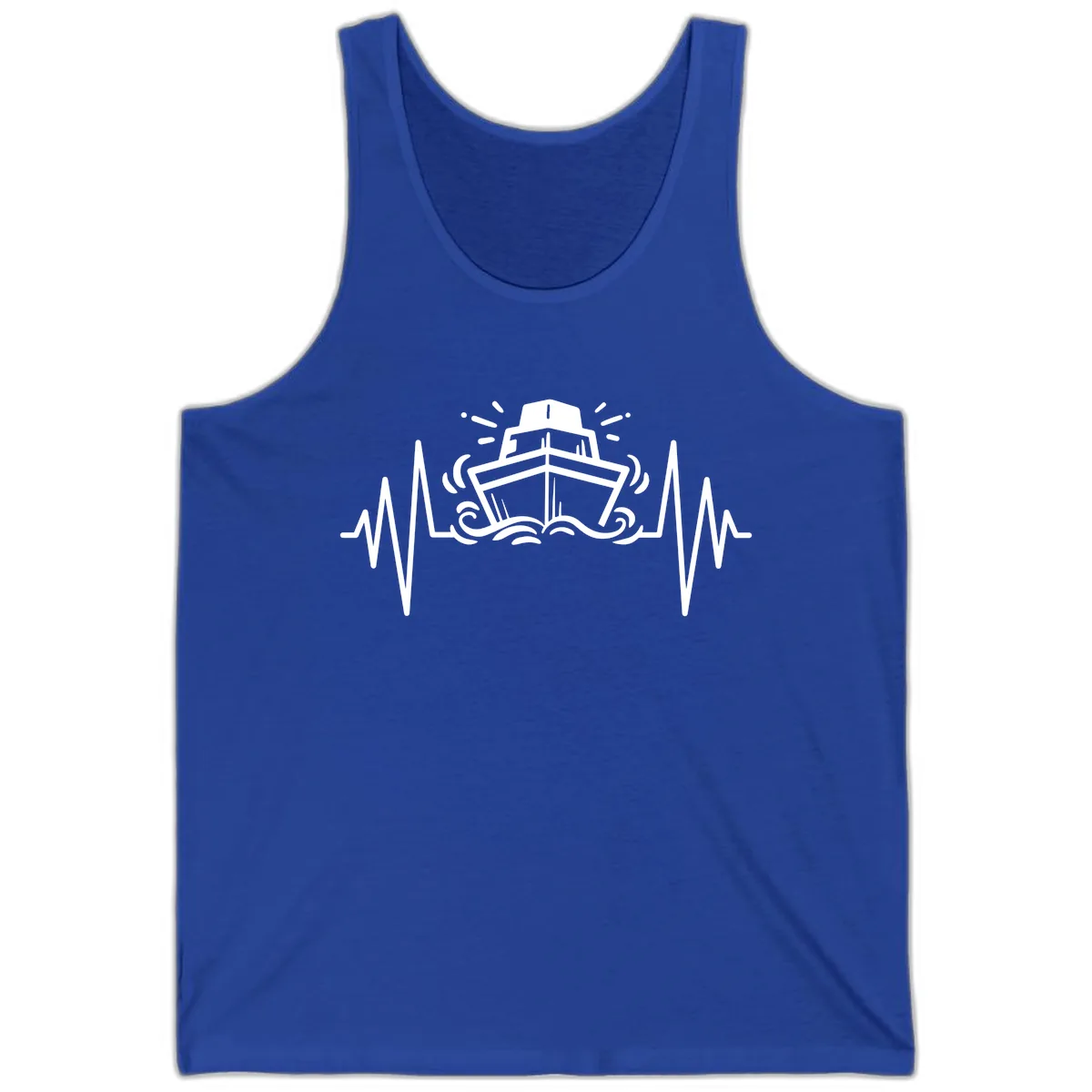 Cruise Ship Heartbeat Tank in True Royal