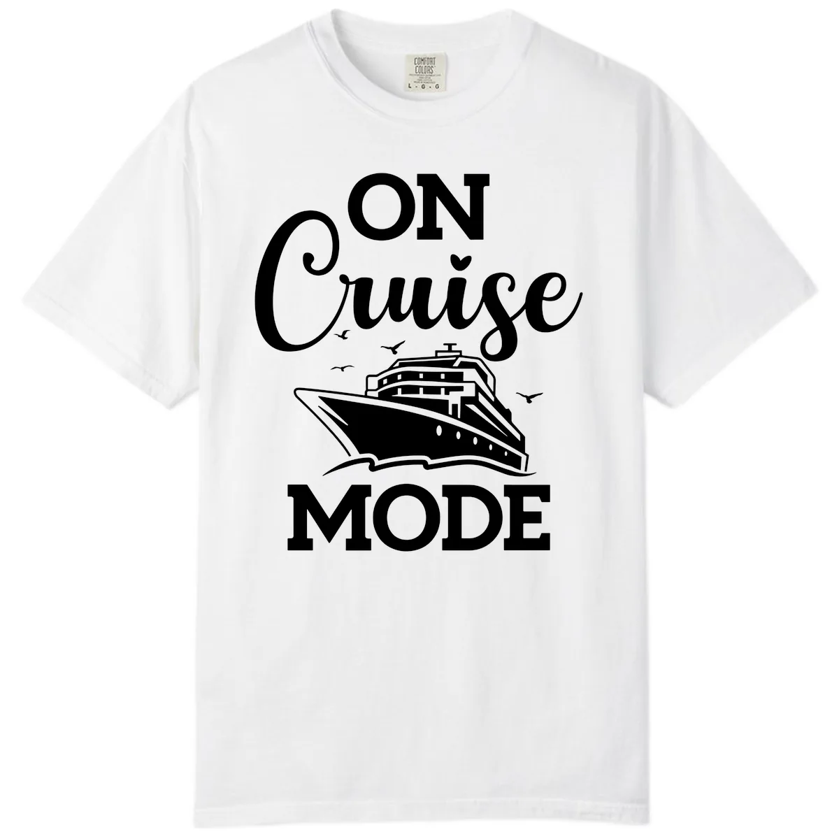 On Cruise Mode Comfort Color in White