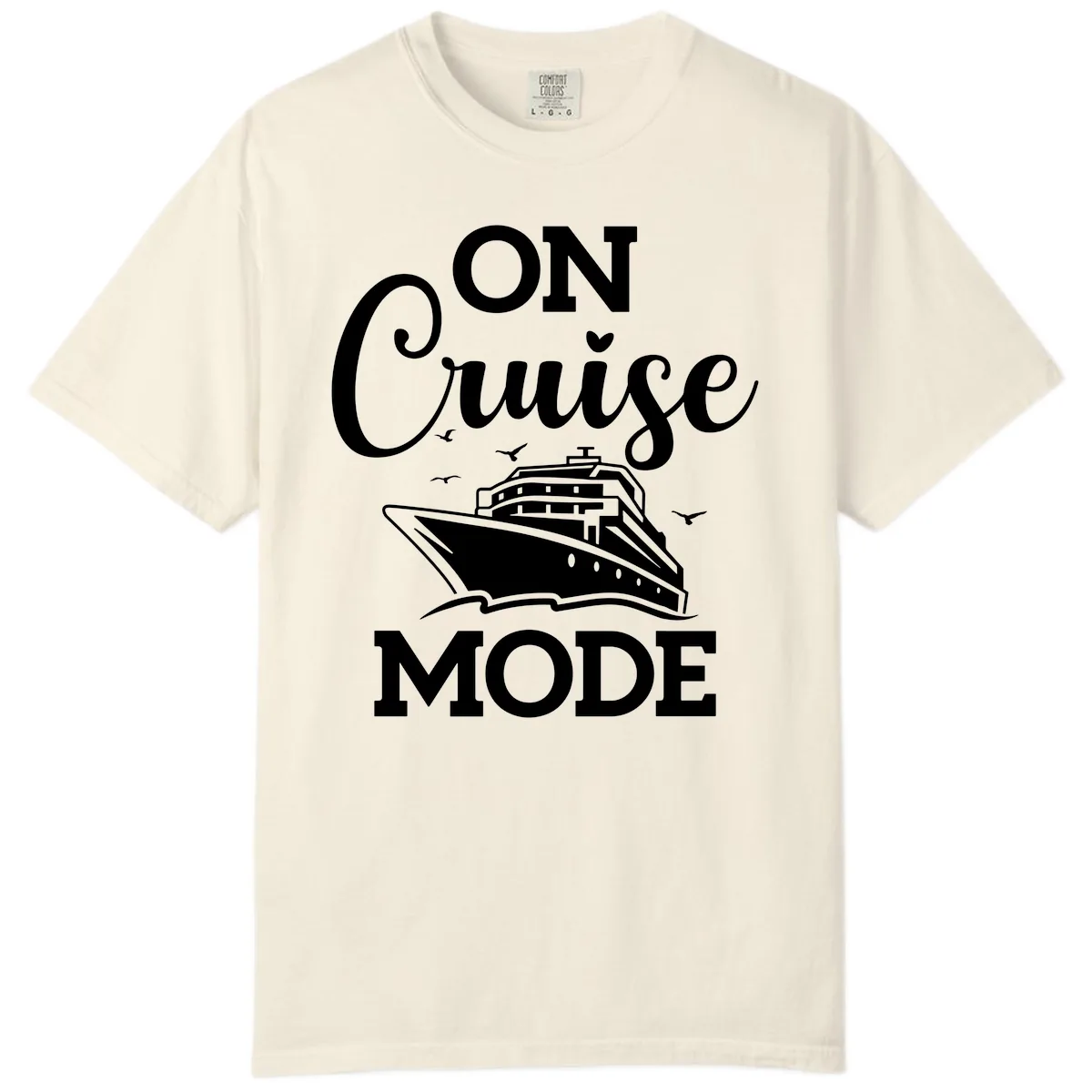 On Cruise Mode Comfort Color in Ivory
