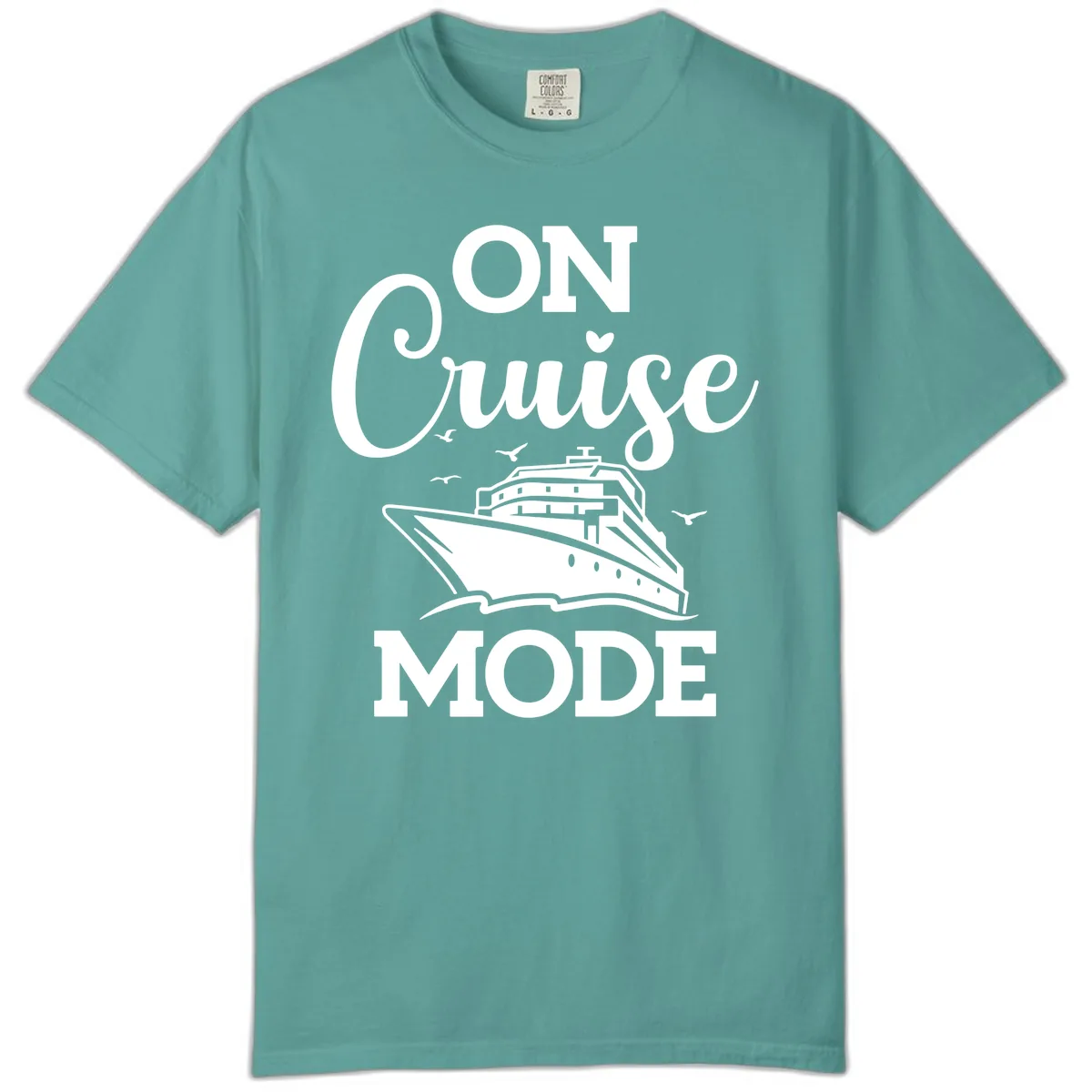 On Cruise Mode Comfort Color in Seafoam