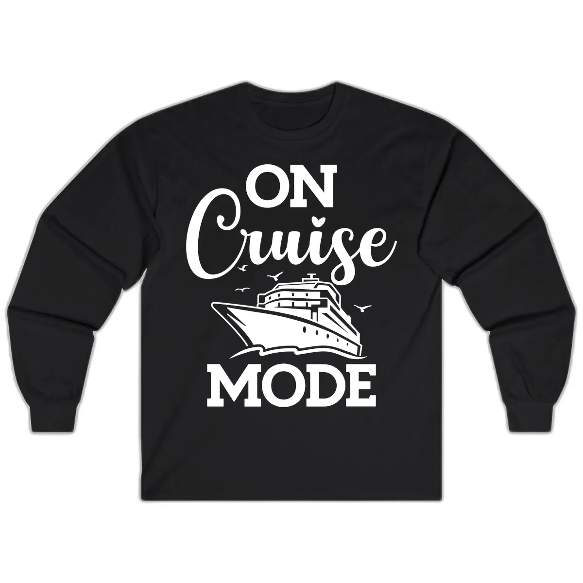 On Cruise Mode Long Sleeve in Black