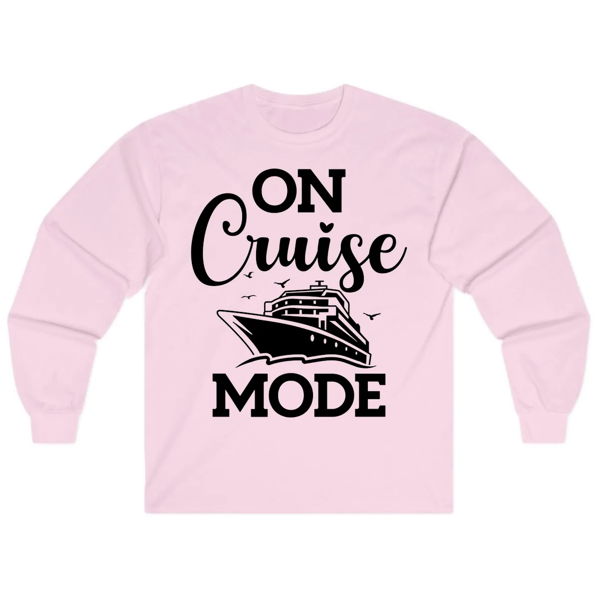 On Cruise Mode Long Sleeve in Light Pink