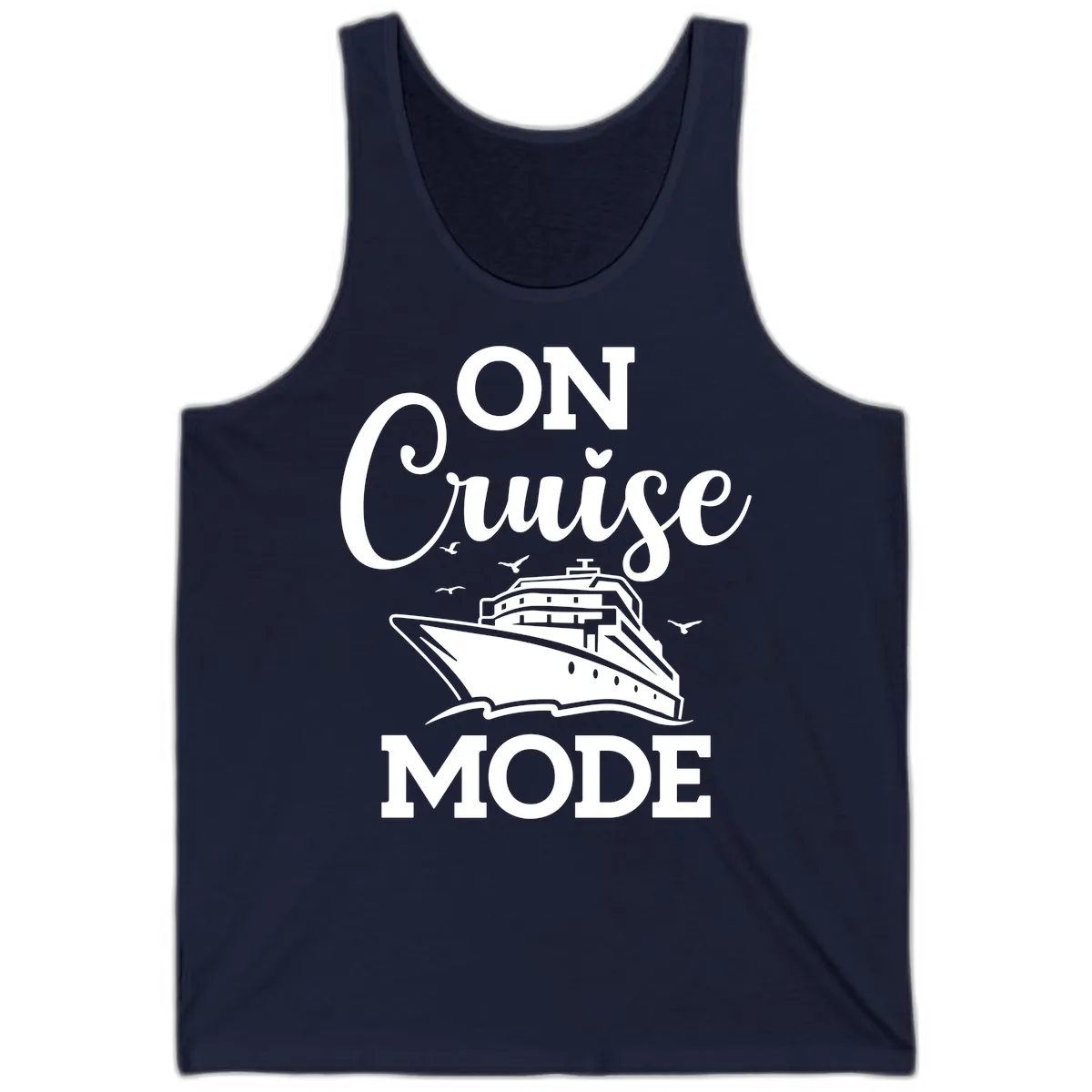 On Cruise Mode Tank in Navy
