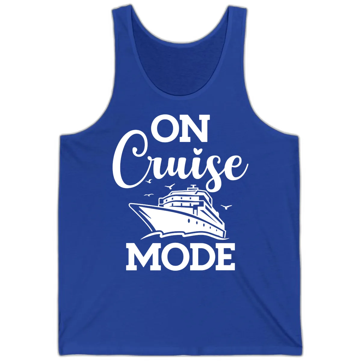 On Cruise Mode Tank in True Royal