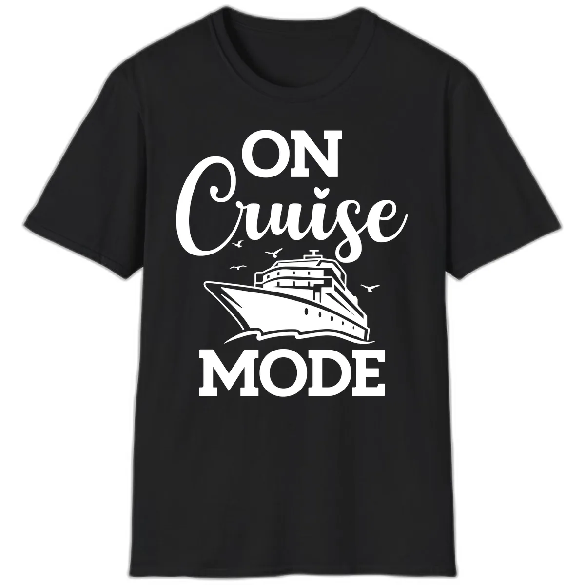 On Cruise Mode T-Shirt in Black