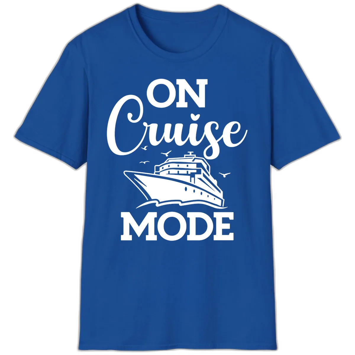 On Cruise Mode T-Shirt in Royal