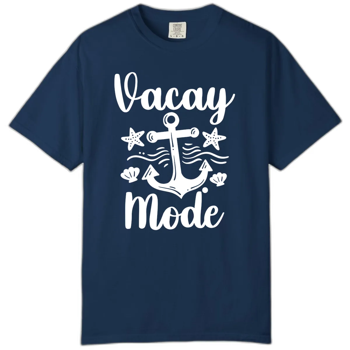 Vacay Mode Anchor Comfort Color in Navy