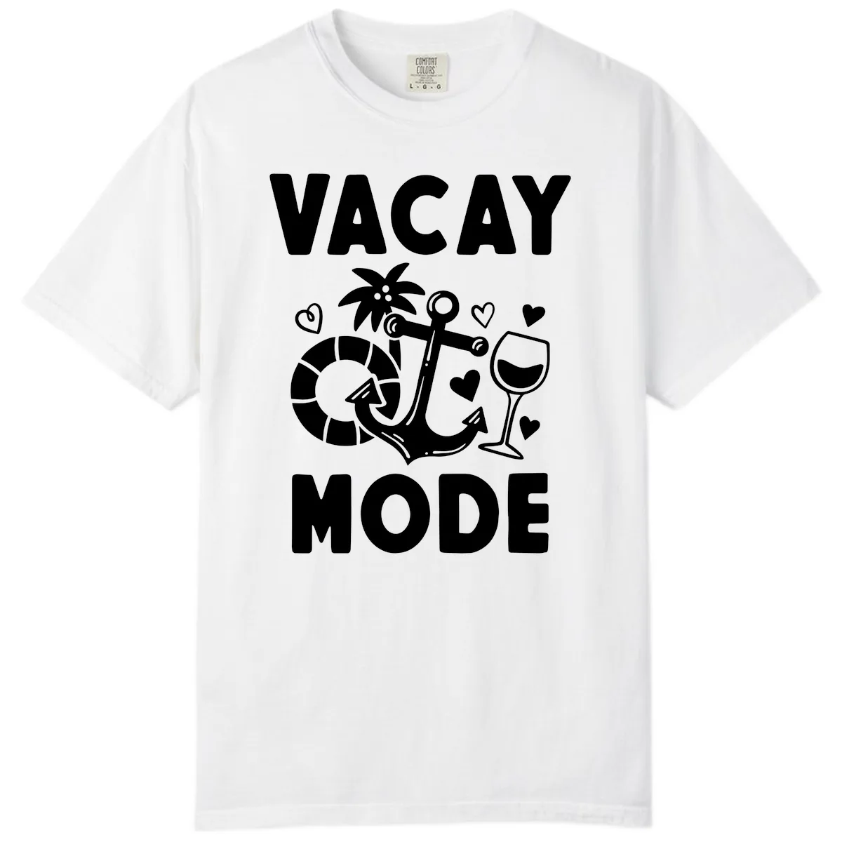 Vacay Mode Anchor Comfort Color in White