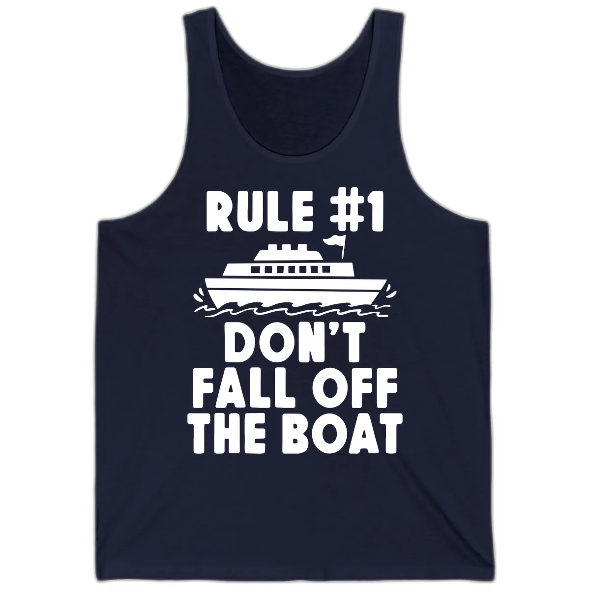 Rule #1 Don't Fall Off The Boat Tank in Navy