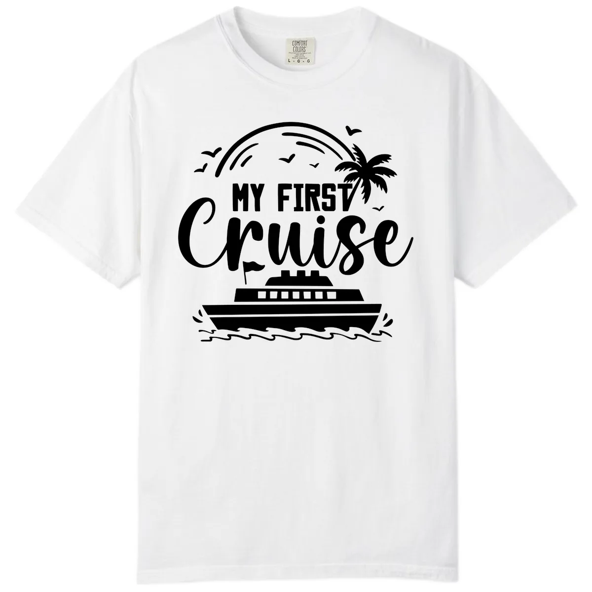 My First Cruise Comfort Color in White
