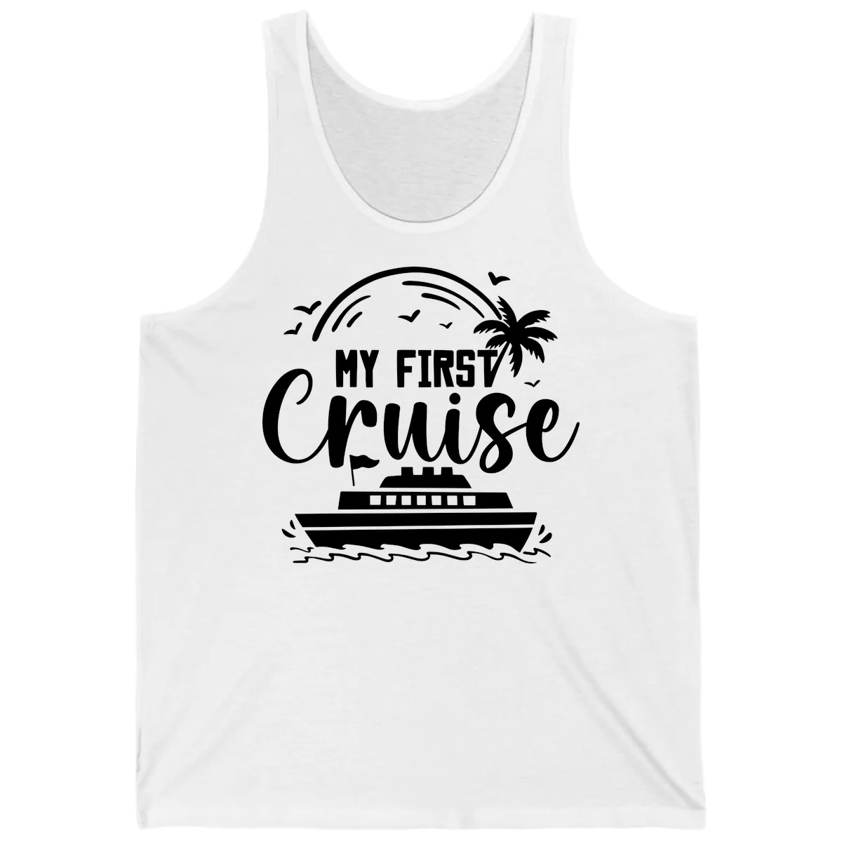 My First Cruise Tank in White