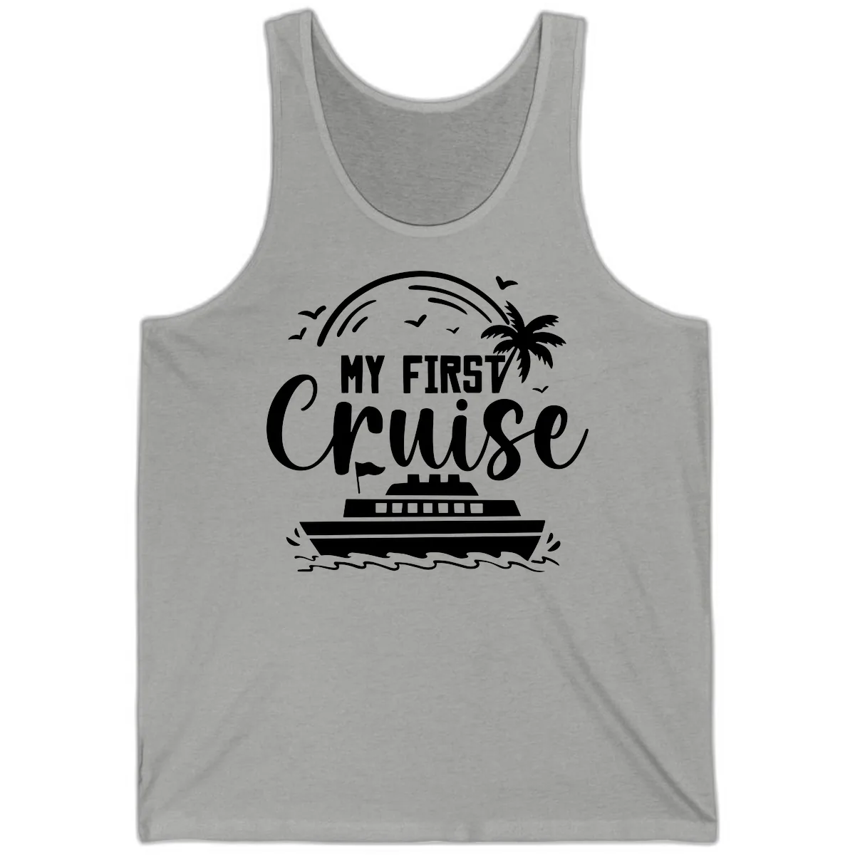 My First Cruise Tank in Athletic Heather