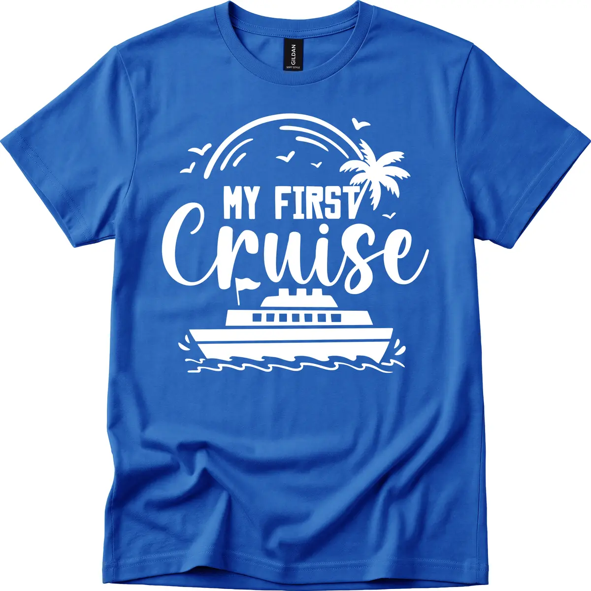 My First Cruise T-Shirt in Royal