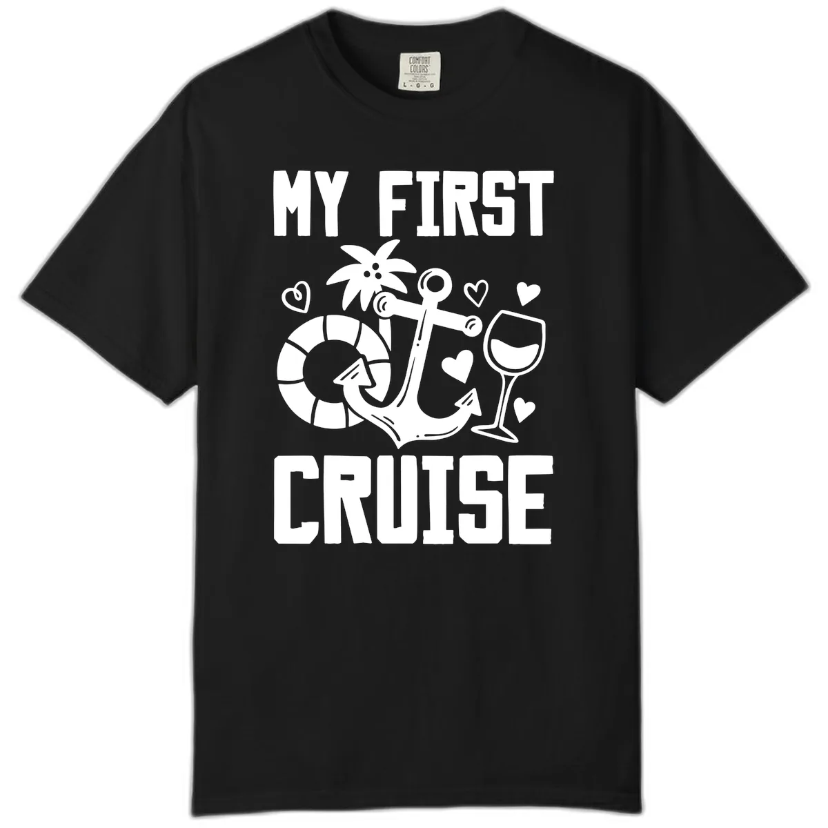 My First Cruise Comfort Color in Black