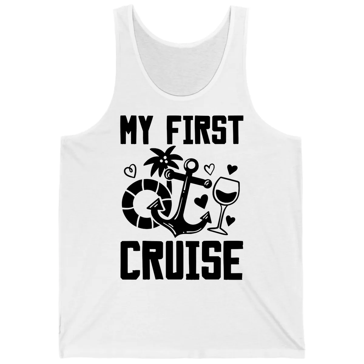 My First Cruise Tank in White