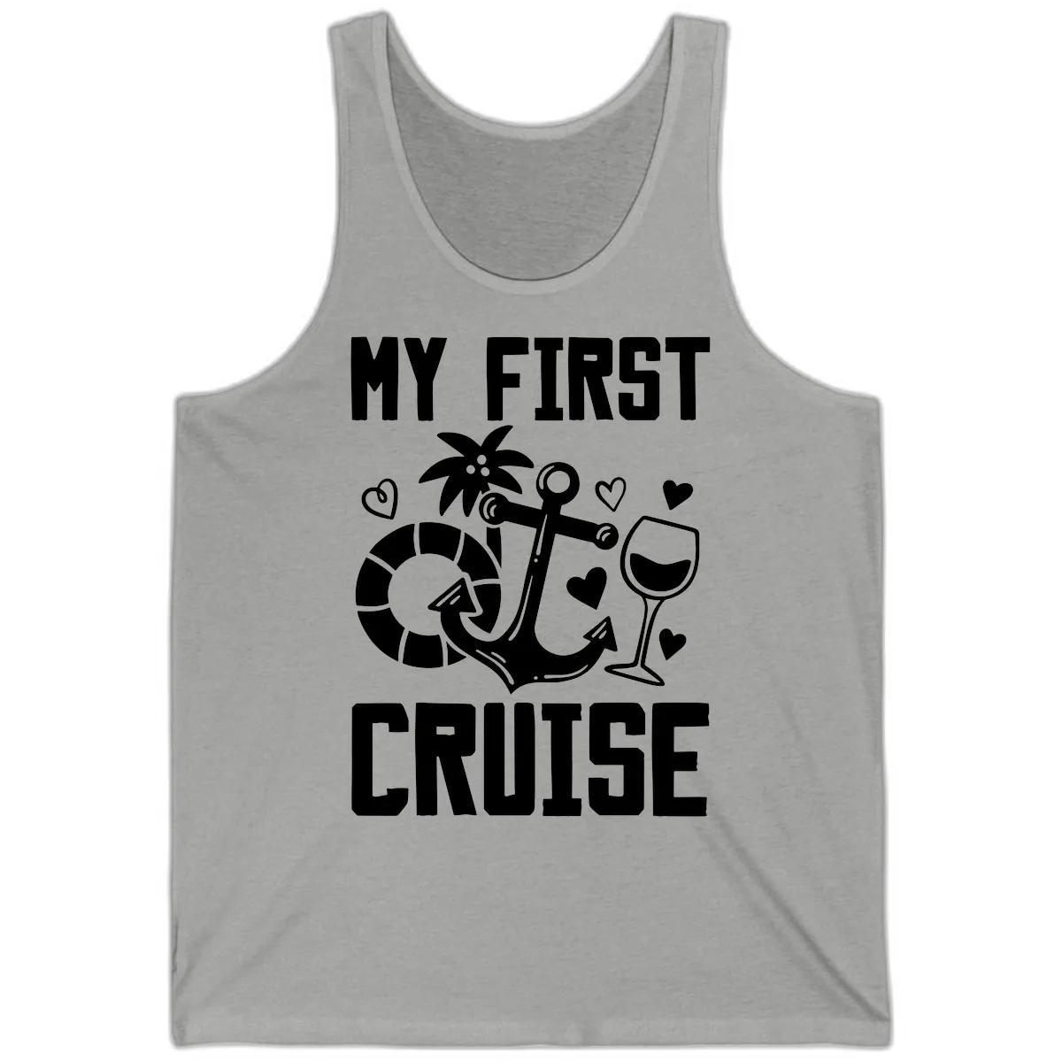 My First Cruise Tank in Athletic Heather