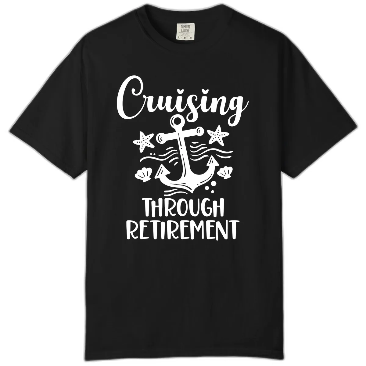 Cruising Through Retirement Comfort Color in Black