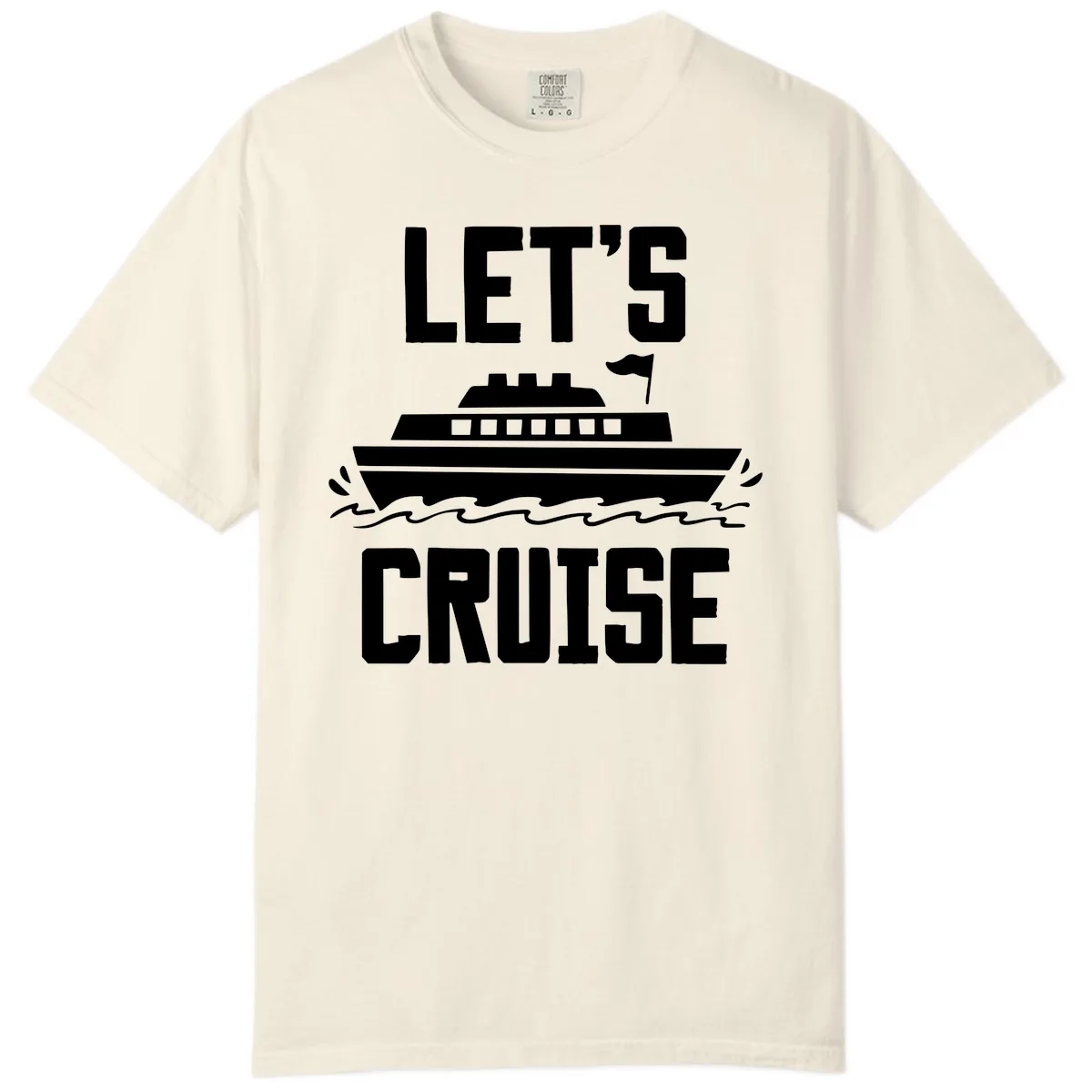 Let's Cruise Comfort Color in Ivory