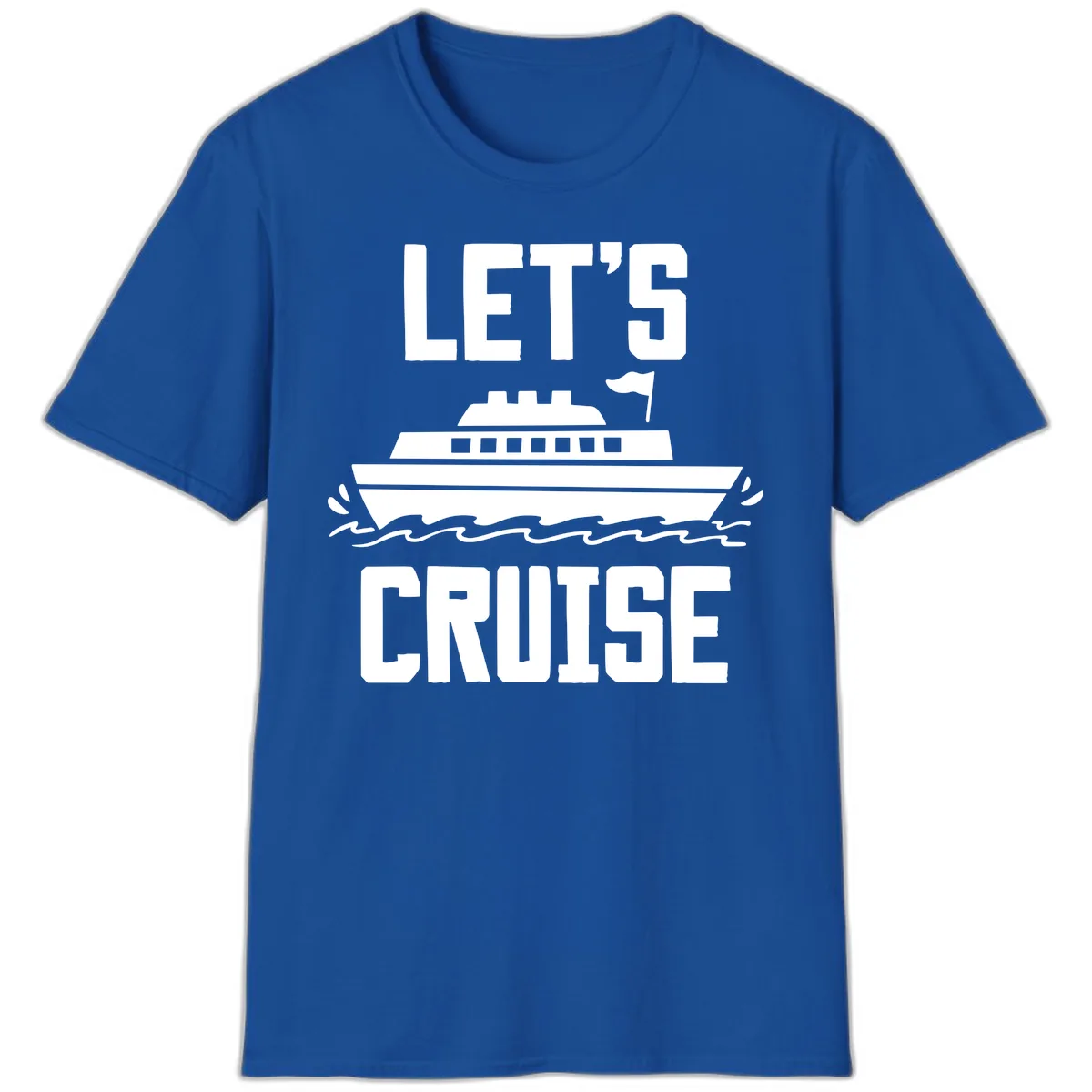 Let's Cruise T-Shirt in Royal