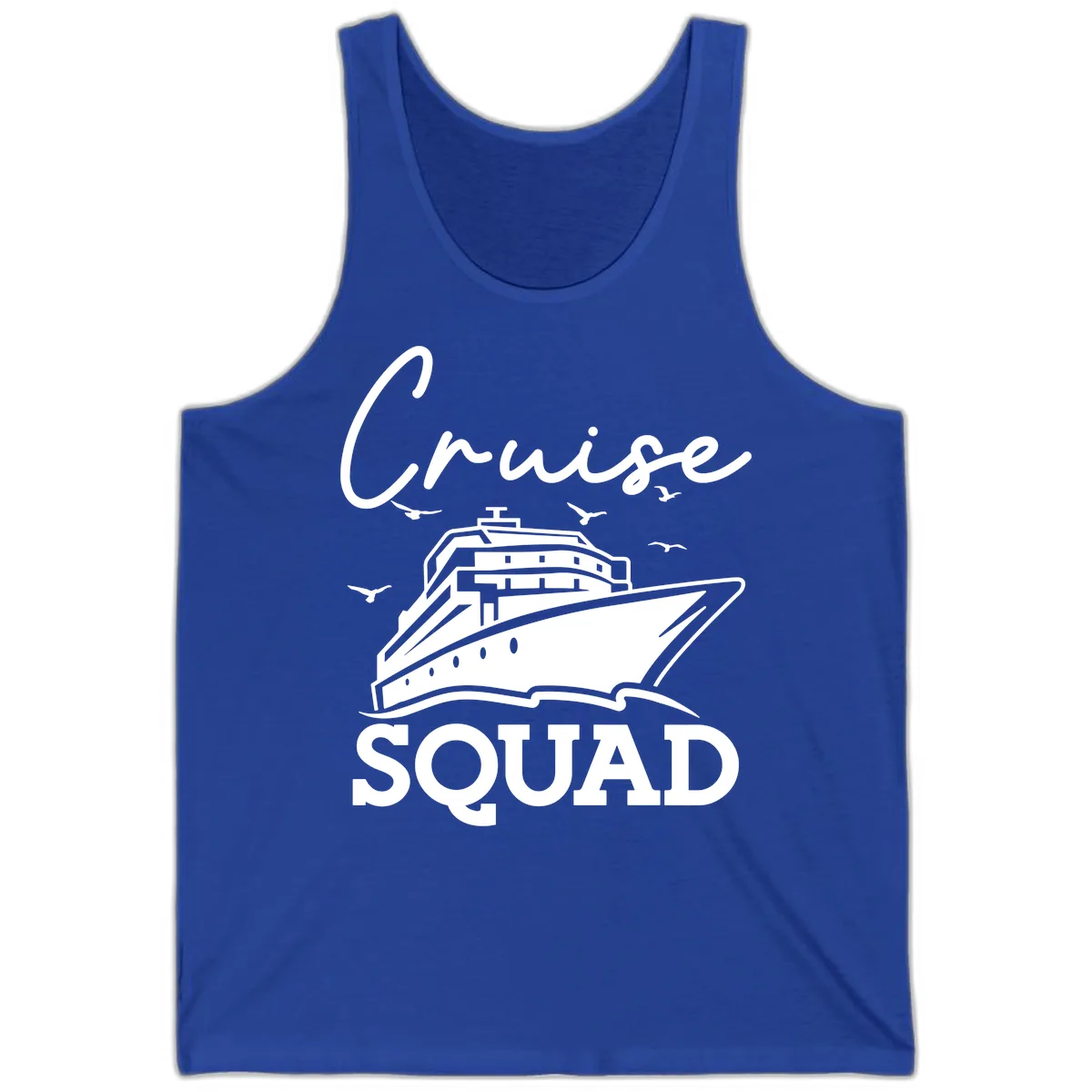 Cruise Squad Tank in True Royal