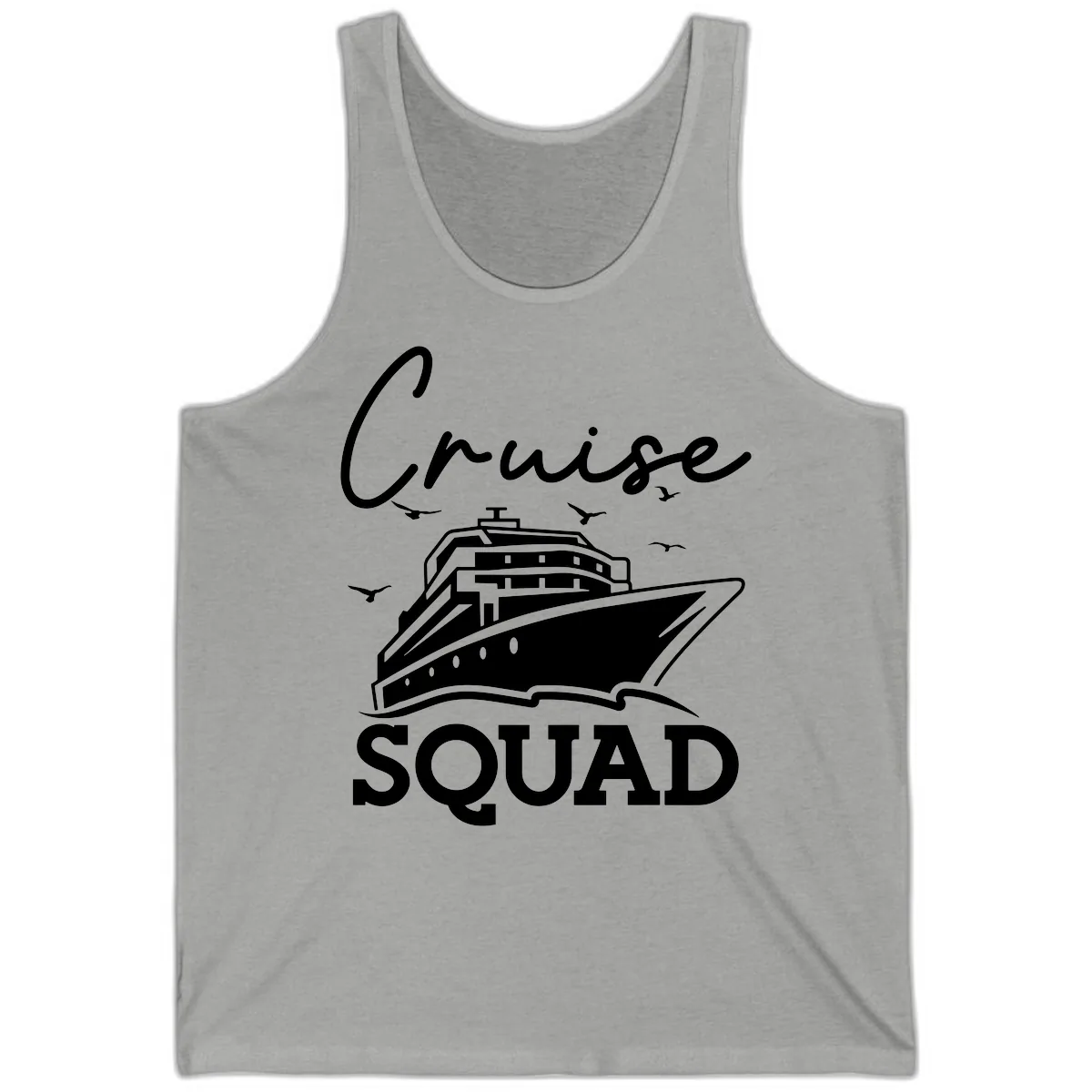 Cruise Squad Tank in Athletic Heather