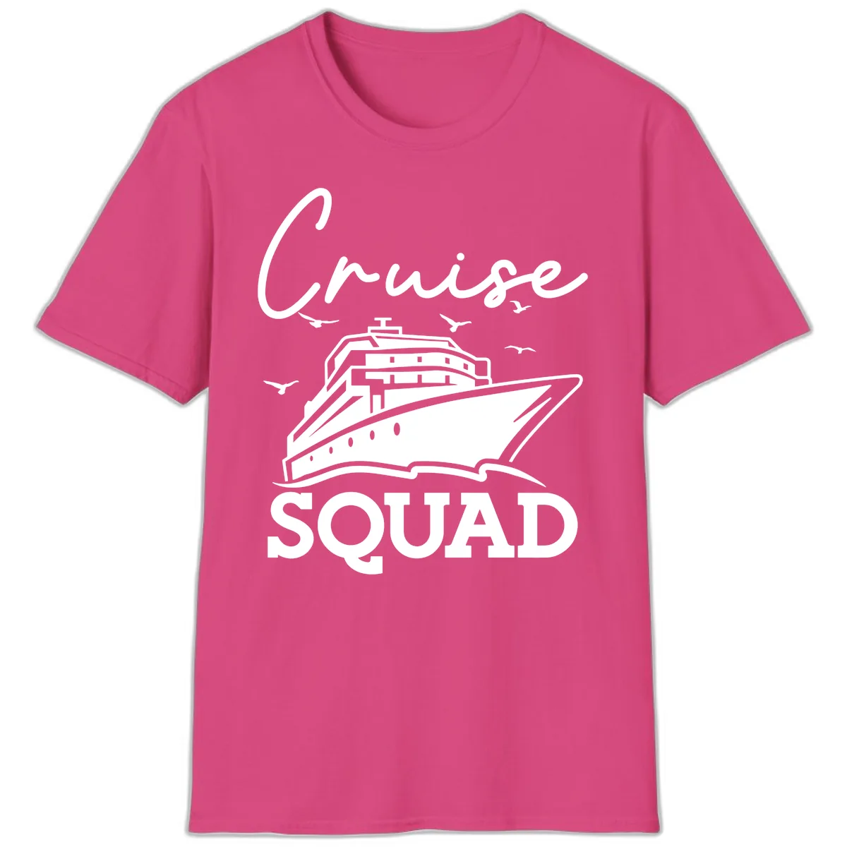 Cruise Squad T-Shirt in Heliconia