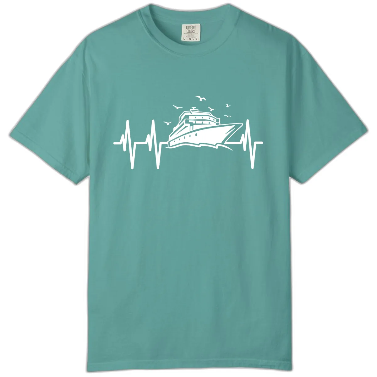 Cruise Heartbeat Comfort Color in Seafoam