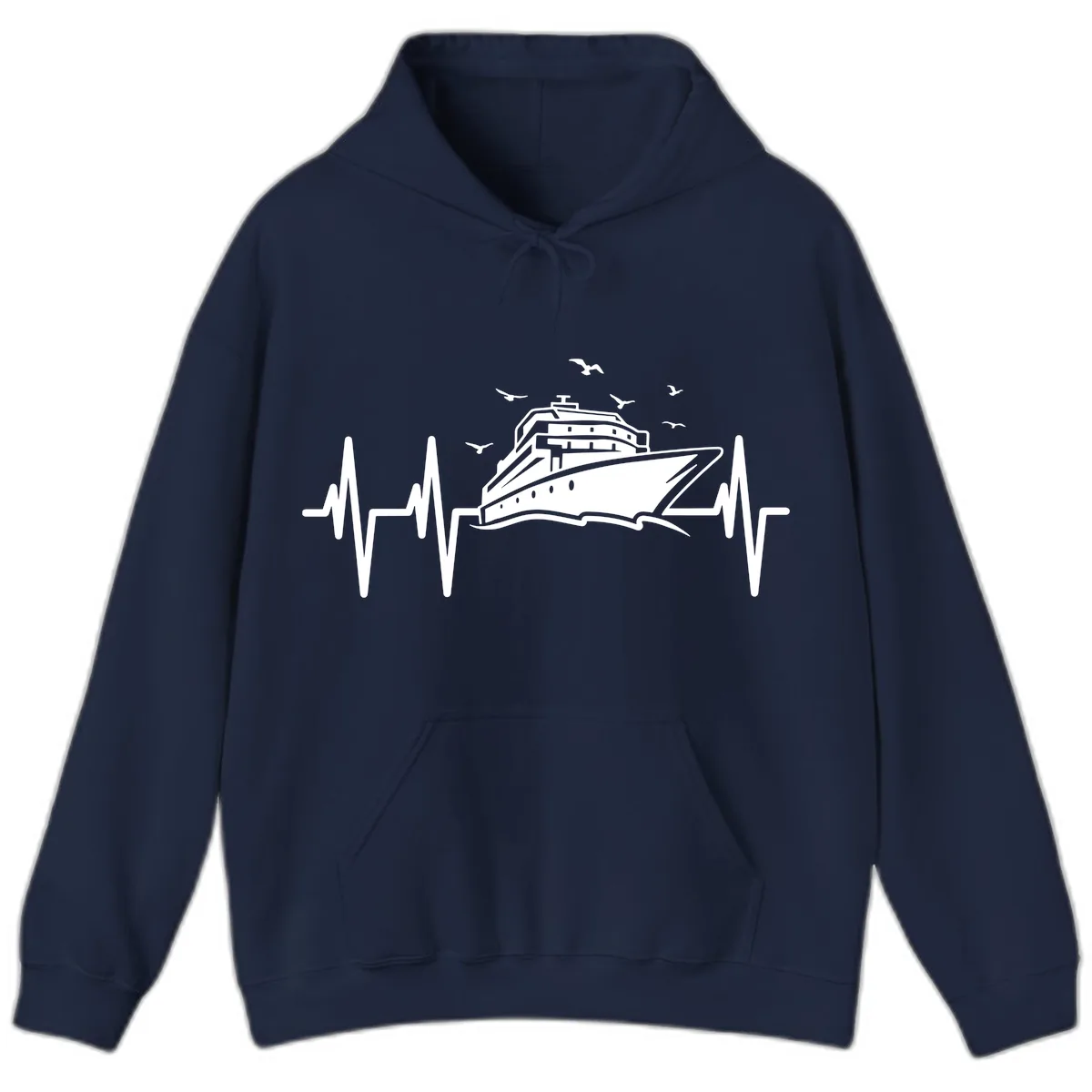 Cruise Heartbeat Hoodie in Navy