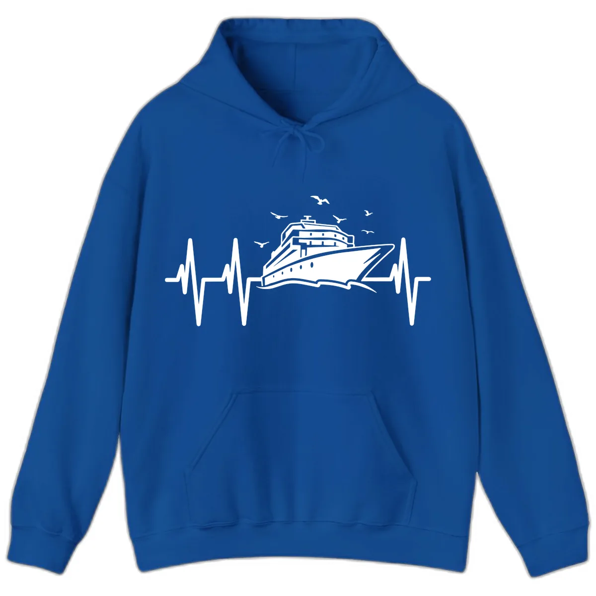 Cruise Heartbeat Hoodie in Royal