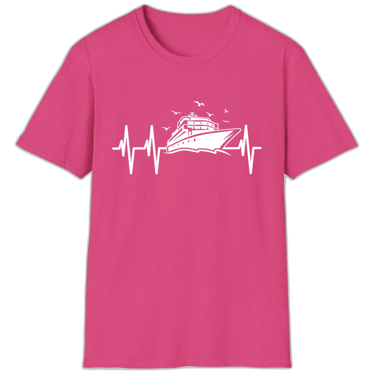 Cruise Heartbeat T-Shirt in Heliconia