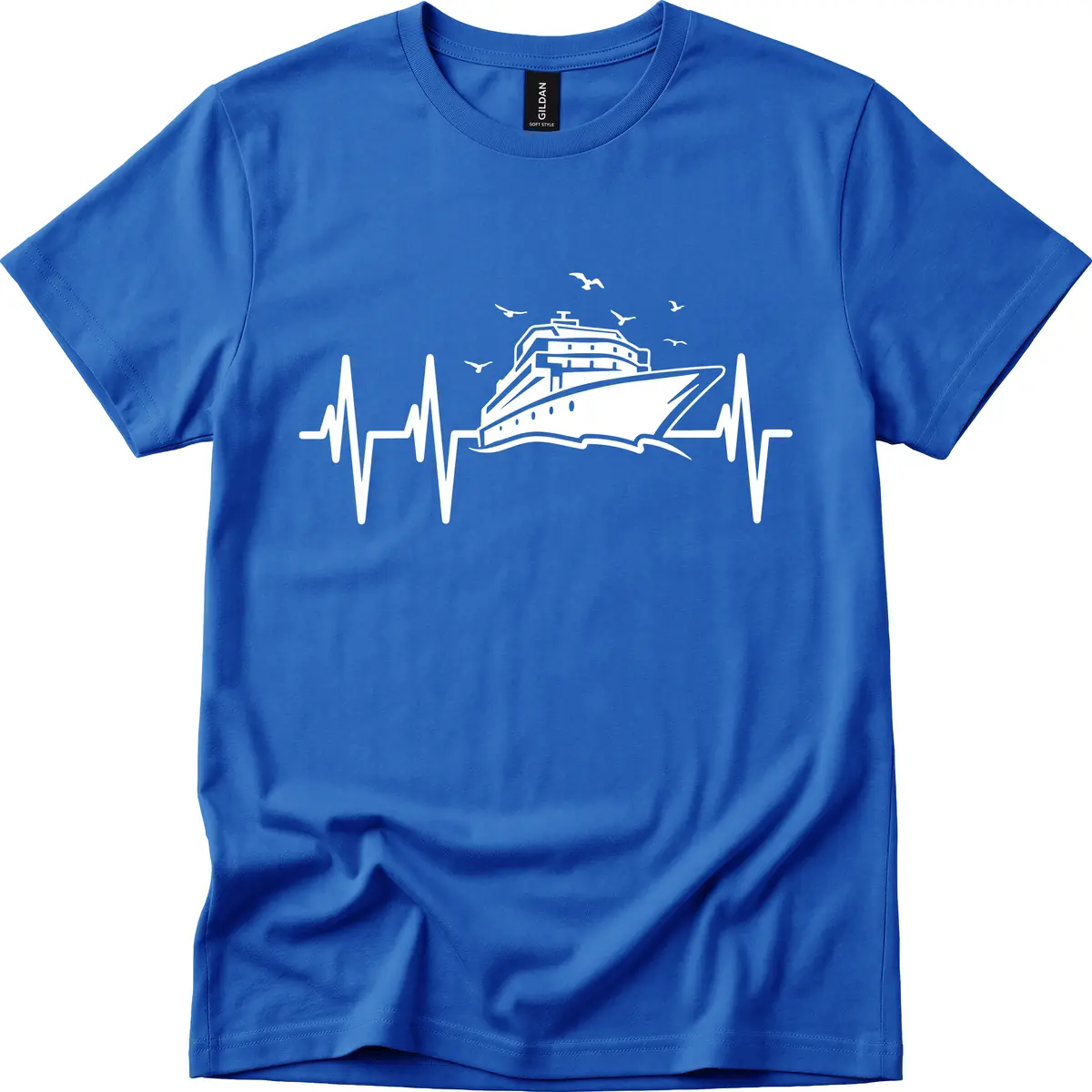 Cruise Heartbeat T-Shirt in Royal
