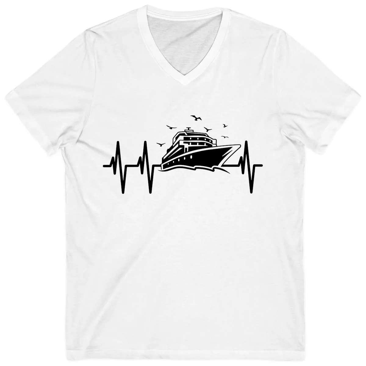 Cruise Heartbeat V-Neck in White