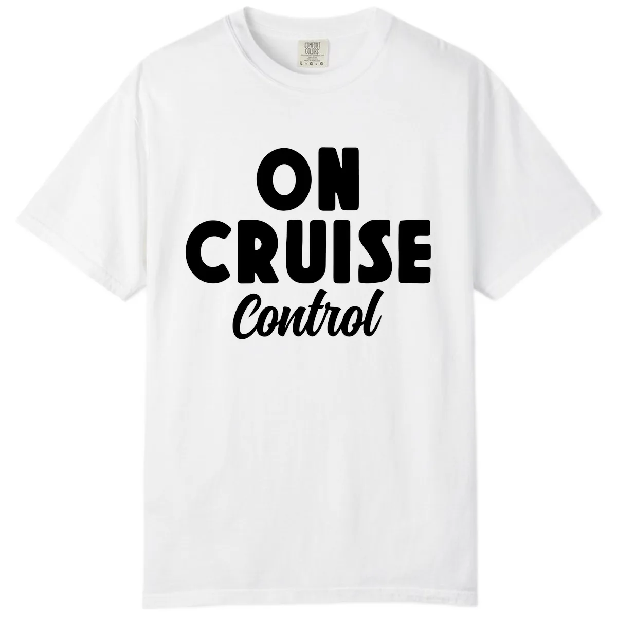 On Cruise Control Comfort Color in White