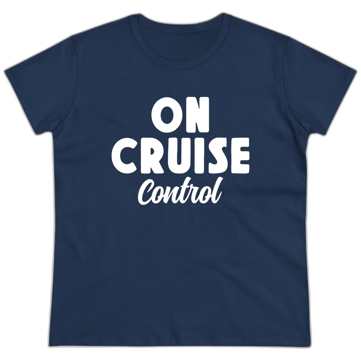 On Cruise Control Ladies Tee in Navy