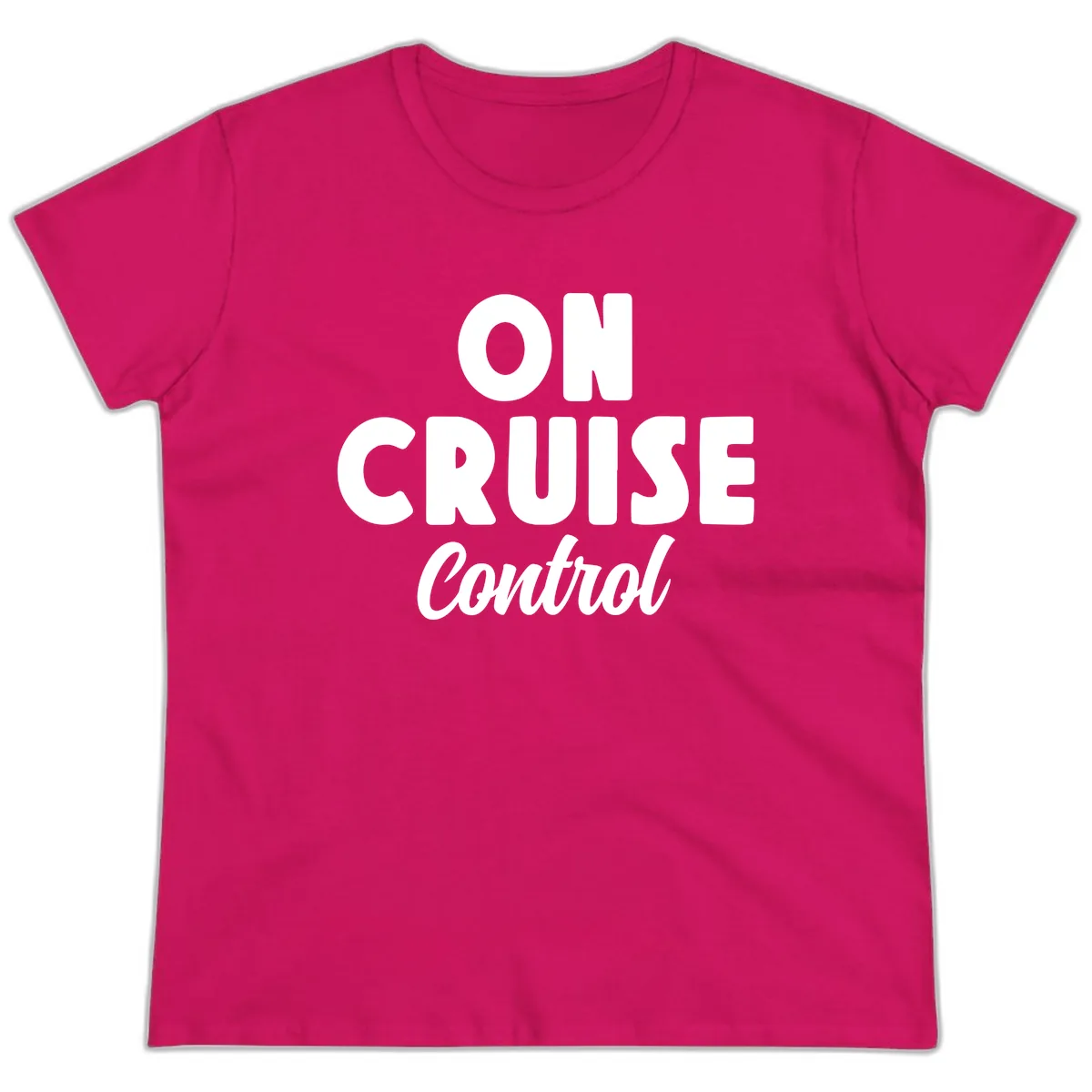On Cruise Control Ladies Tee in Heliconia