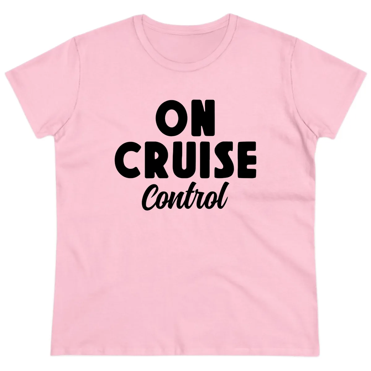 On Cruise Control Ladies Tee in Light Pink