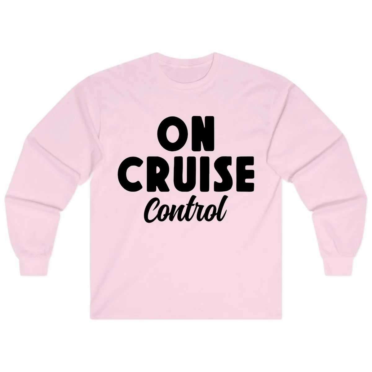 On Cruise Control Long Sleeve in Light Pink