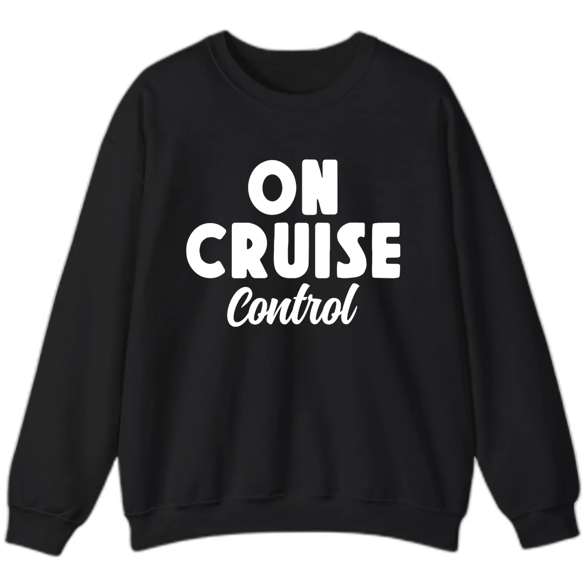 On Cruise Control Sweatshirt in Black