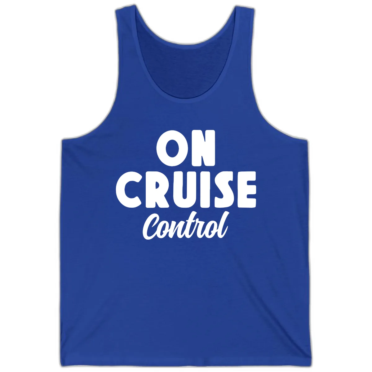 On Cruise Control Tank in True Royal
