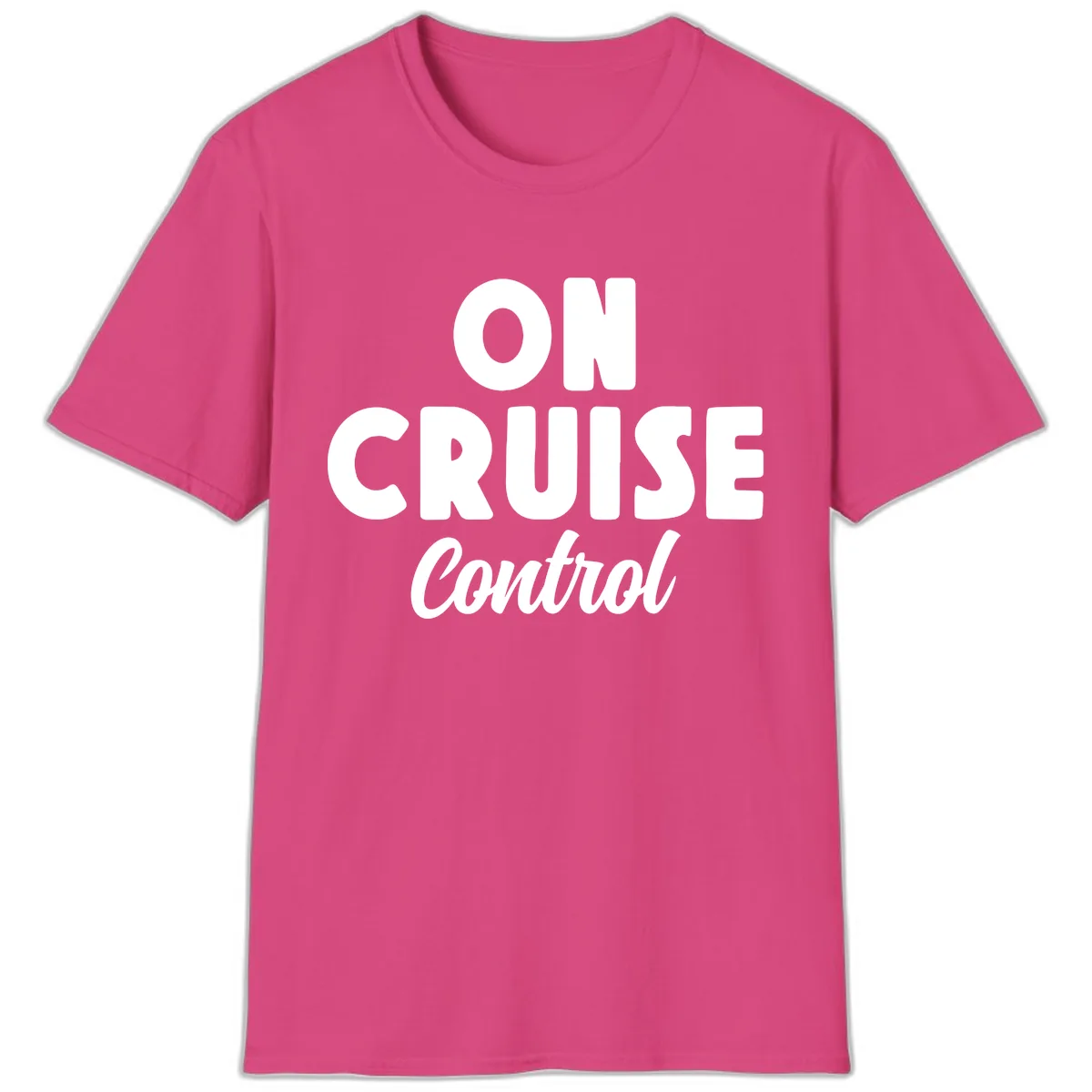 On Cruise Control T-Shirt in Heliconia