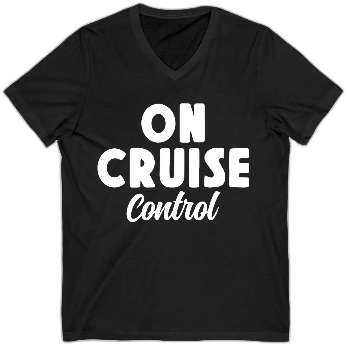 On Cruise Control V-Neck in Black