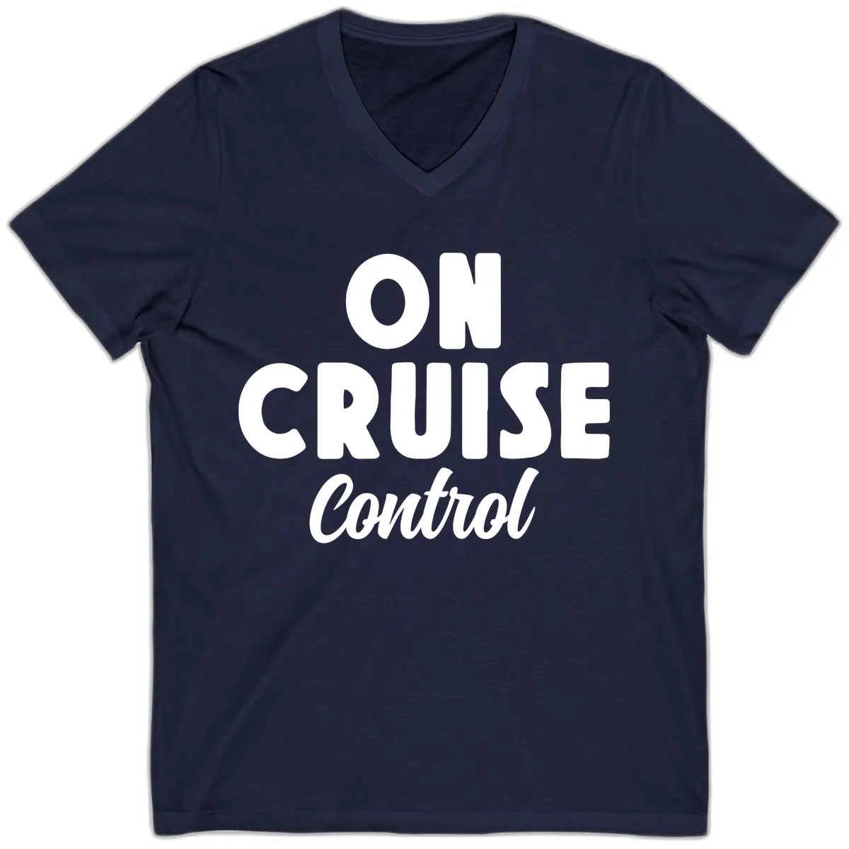 On Cruise Control V-Neck in Navy
