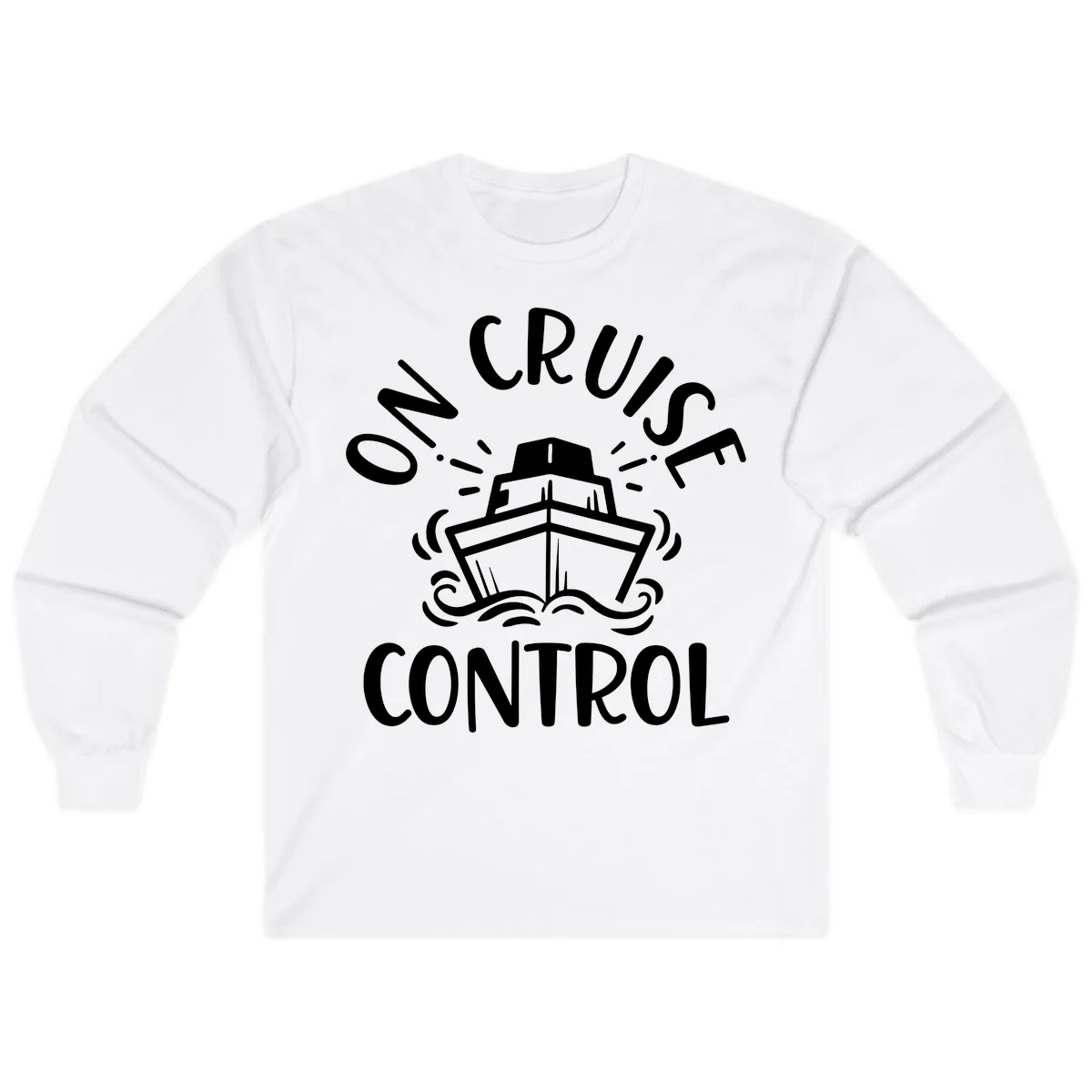 Own Cruise Control Long Sleeve in White