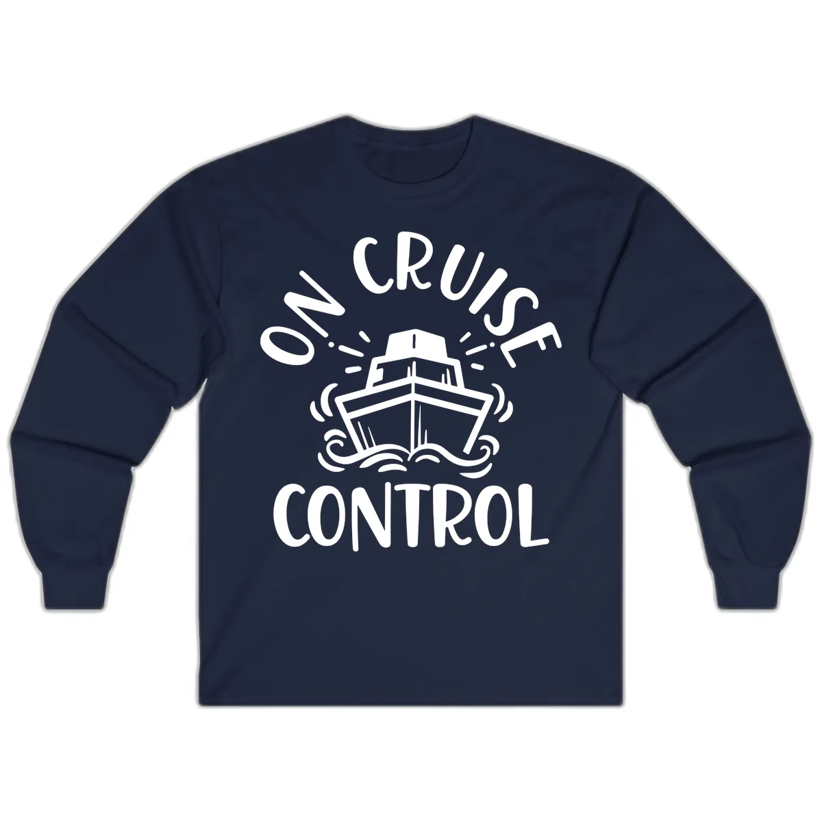 Own Cruise Control Long Sleeve in Navy