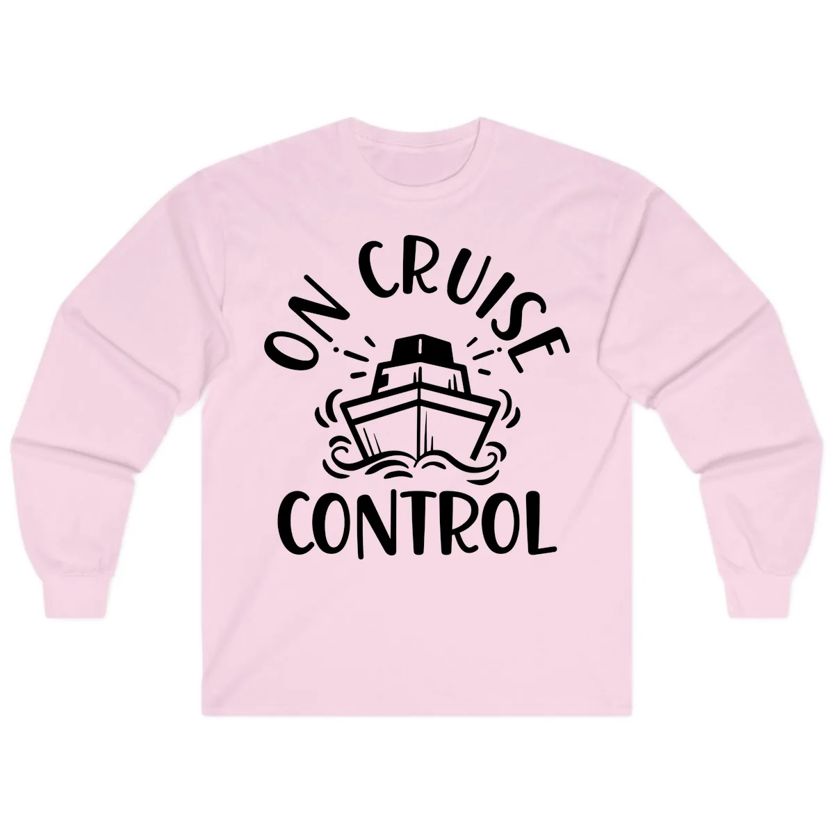 Own Cruise Control Long Sleeve in Light Pink