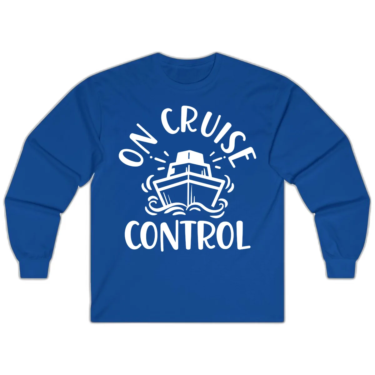 Own Cruise Control Long Sleeve in Royal
